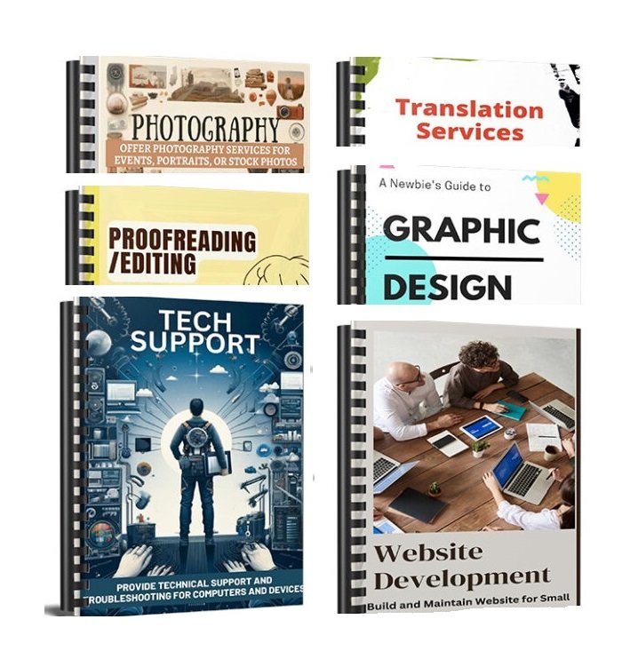 6 Side Hustle Reports to Make Money Vol. 5 - eBook with Resell Rights