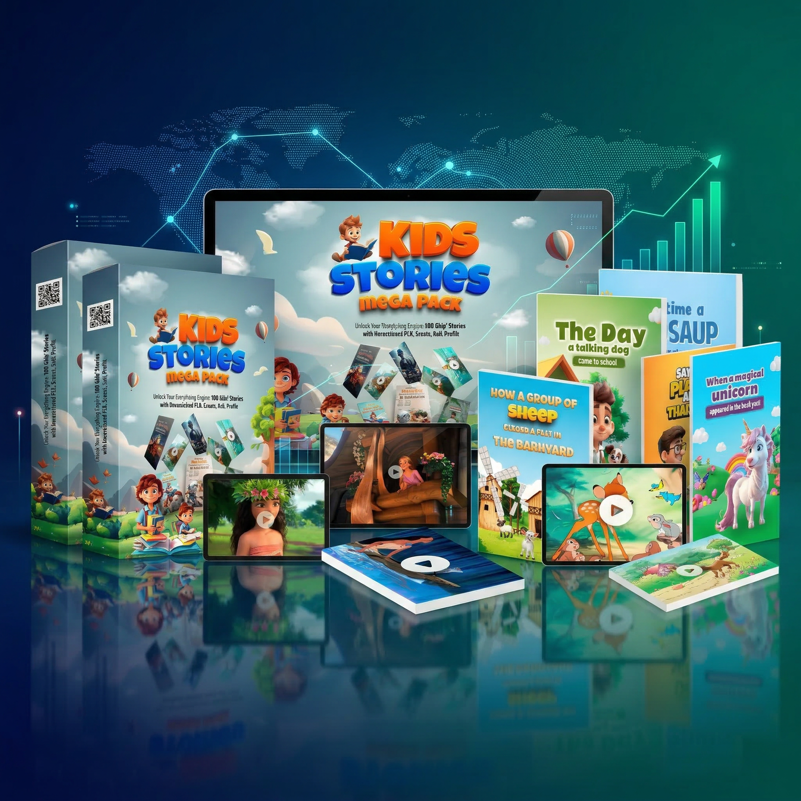 Kids Stories Mega Pack
