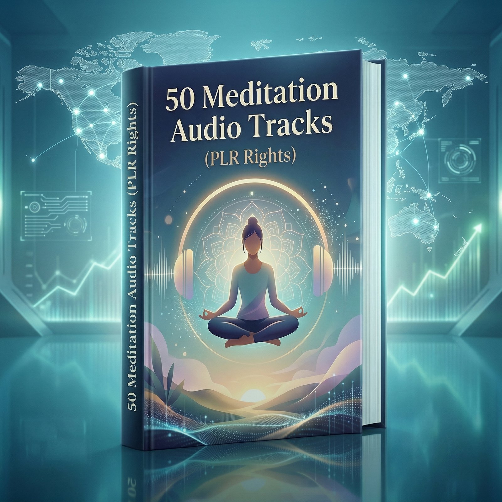 50 Meditation Audio Tracks (PLR Rights)