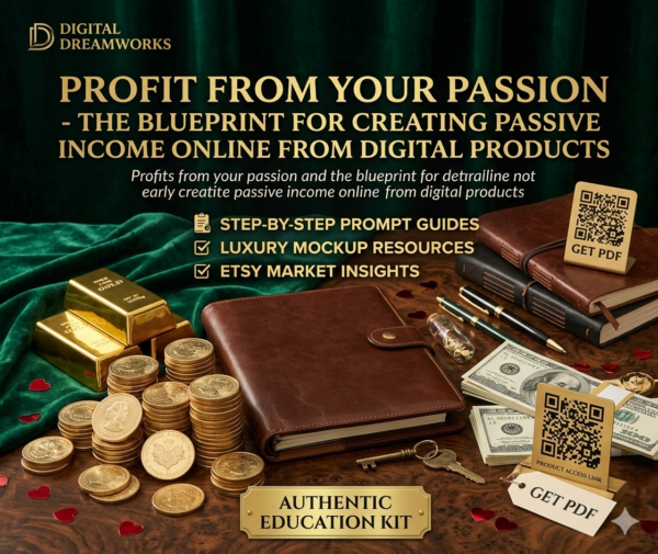 Profit From Your Passion Guide, Digital Product Blueprint