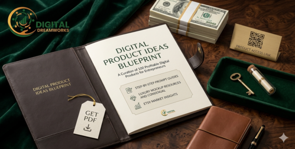 Digital Product Blueprint 100 Product Ideas Guide