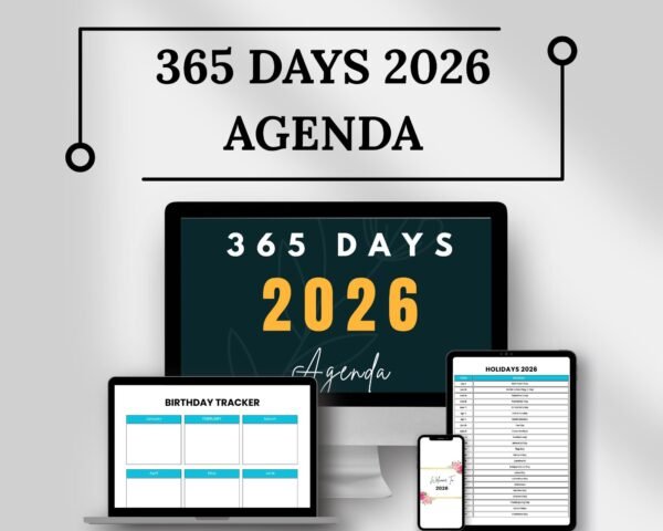 365 Days 2026 Agenda