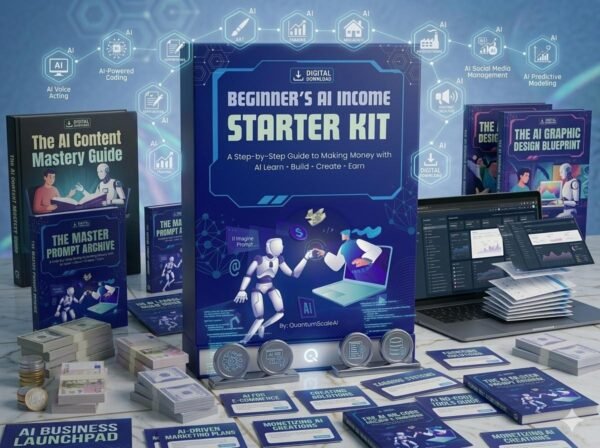 AI Income Starter Kit | Step-by-Step Guide to Making Money with AI